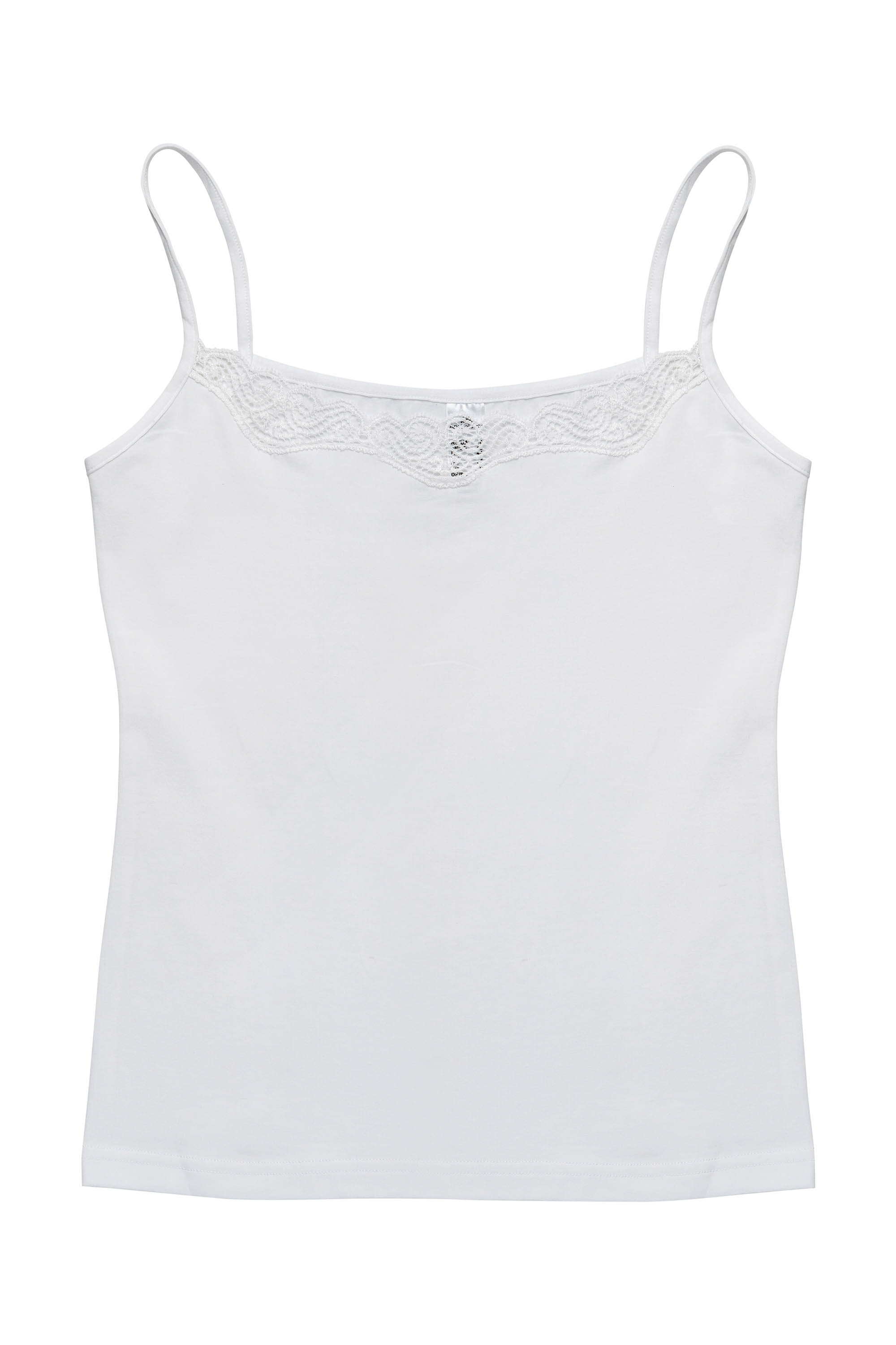 6254-1B Майка жіноча мереживо вузька бретель Anabel Arto